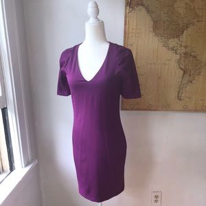 H&M Purple Vneck Dress